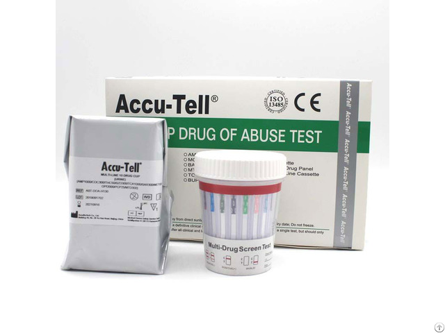 Accu Tell Multi Drug Rapid Test Urine Cup Without Lock