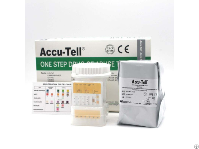 Accu Tell Multi Drug Rapid Test Urine Cup With Lock