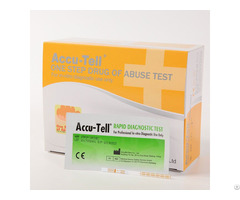 Accu Tell Single Drug Of Abuse Rapid Test Cassette Strip Urine