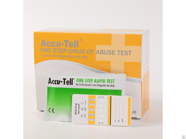 Accu Tell Multi Drug Rapid Test Panel Urine