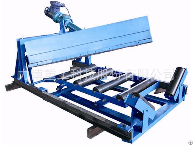 Plow Unloader For Conveyor System