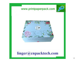 Custom Logo Printed Rectangle Tea Packing Gift Paper Box