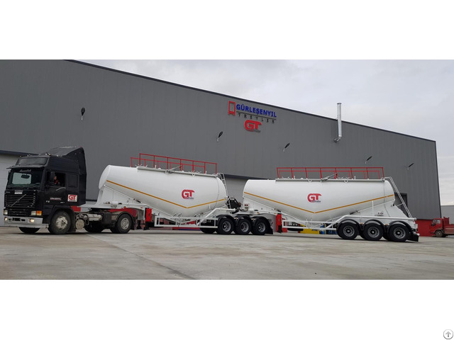 Cement V Type Semi Trailers