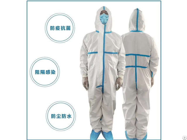 Disposable Protective Clothing Ppe Suit