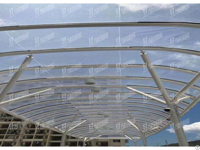 Bus Station Canopy Membrane Structure Permanent Architecture Materials