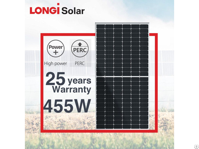 Longi Solar Half Cell 440w 450w 455w 460w Photovoltaic Panels