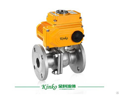 Automatic Ball Valve With Electric Actuator