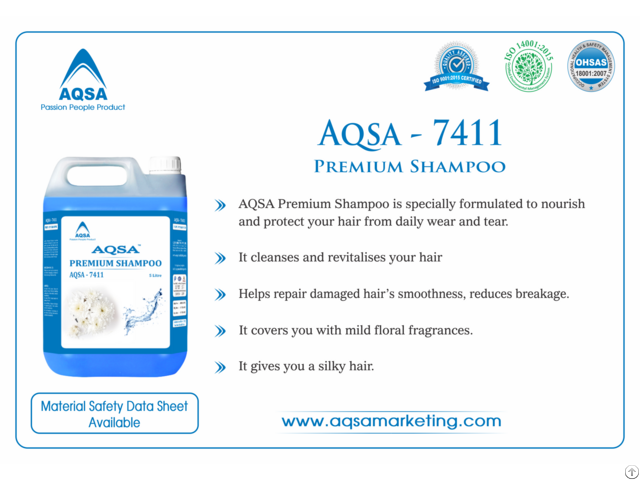 Premium Shampoo Aqsa 7411