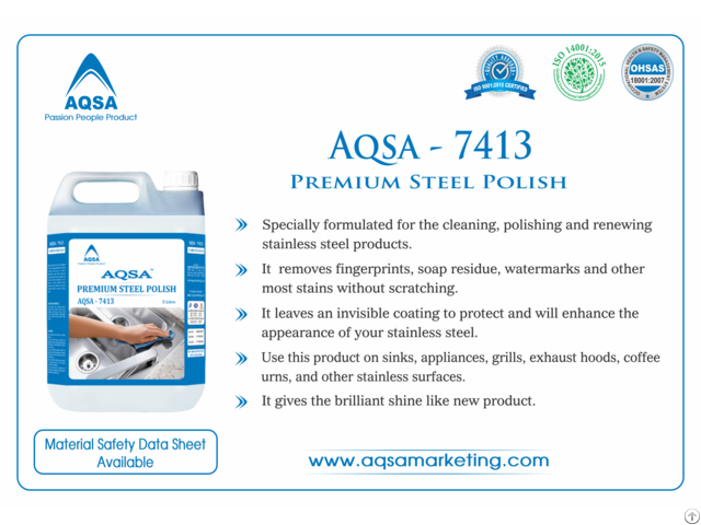 Premium Steel Polish Aqsa 7413