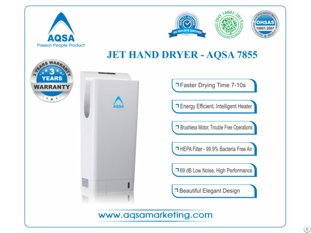 Jet Hand Dryer Aqsa 7855