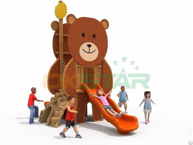 Outdoor Wooden Playground Cheap Equipment For Kindergarten Facilities