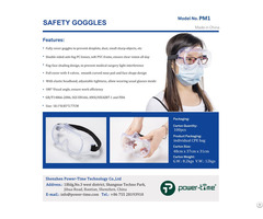 Protective Surgical Safety Goggles Anti Saliva Fog Glasses