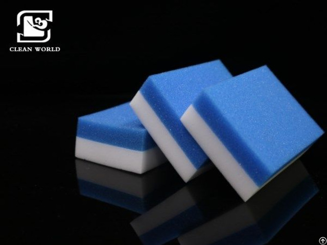 Double Layers Cleaning Sponge Kitchen Melamine Foam Blocks