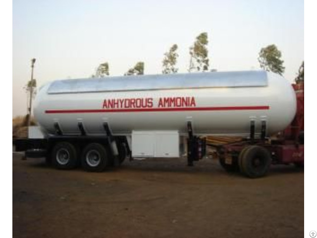 Anhydrous Ammonia Transport Tanks