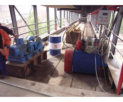 Hydraulic Tensioner Device With Low Vibration For Belt Conveyor