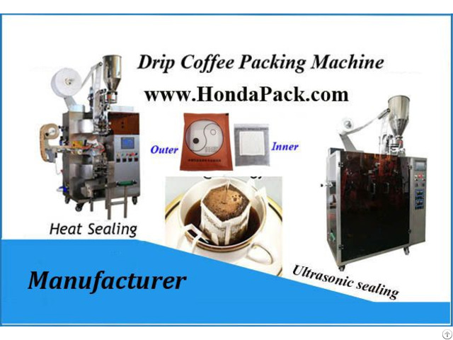 Drip Coffee Filter Paper Bags Packaging Machine