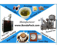 Biodegradable Pla Nonwoven Pyramid Tea Bag Packaging Machine