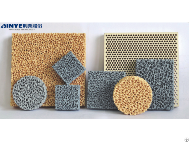 Sinye Silicon Carbide Foam Ceramic Filter