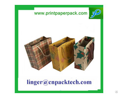 Bespoke High Quality Kraft Paper Handle Bag