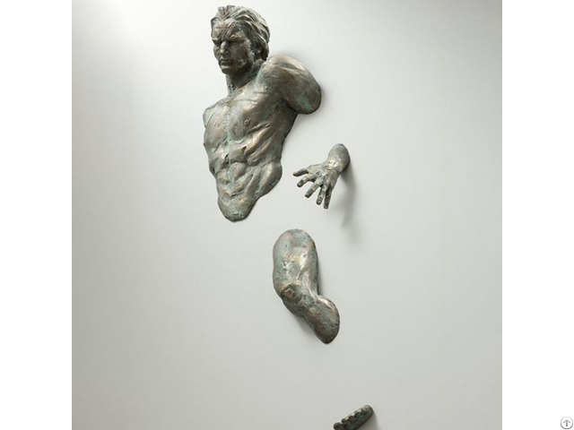 Bronze Nude Man Limb Sculpture From Matteo Pugliese