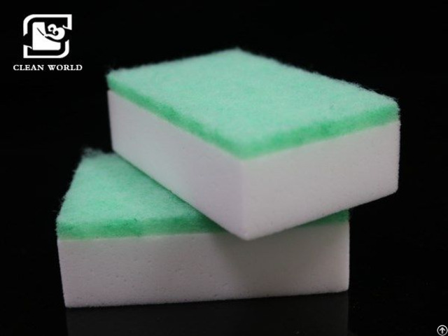 Household Products Kitchen Cleaning Sponge Composite Melamine Foam Pad