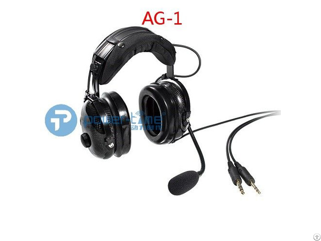 Noise Cancelling Aviation Headset For Pilot