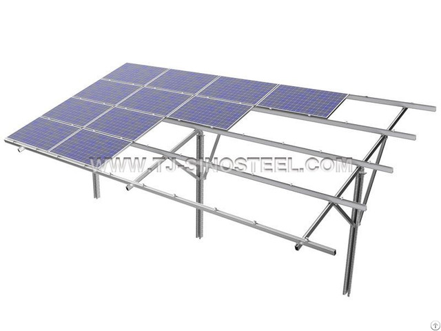 Solar Ground Mounting System Wind Load 60m S