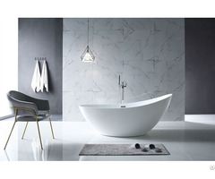 Made In China Hot Sale Acrylic Freestanding Soaking Bathtub With Pop Up Drainage Xa 118