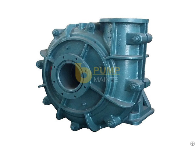 Heavy Duty Quality Horizontal 8 Centrifugal Sludge Mining Slurry Pump Structure