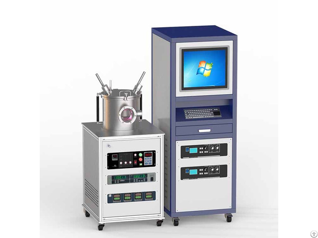 Two Targets Rf Magnetron Co Sputtering Non Metal Coating Machine