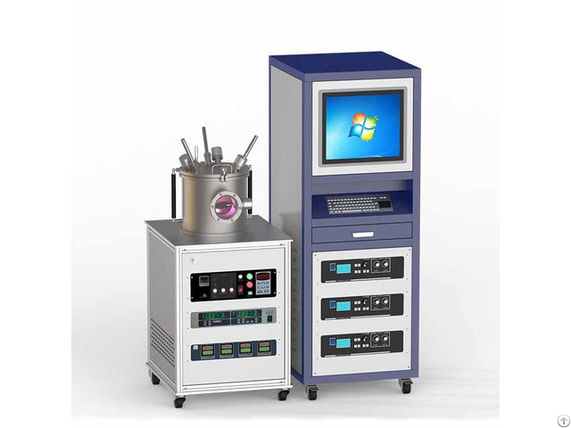 Three Targets Rf Magnetron Sputtering Coater For Optical Films