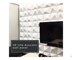 3d Title Acoustic Wall Panel