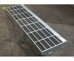 Slip Walkway Drainage Grating Plate Flat Bar Steel Metal Grid Platform