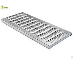 Catwalk Drainer Cover Steel Drainage Bar Grating Punched Decking Floor