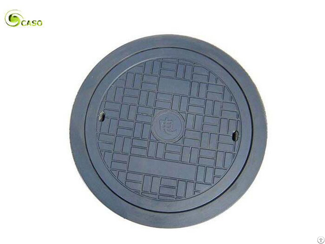 Cast Iron Drain Grate Round Decorative En124 Manhole Covers Circular Frame