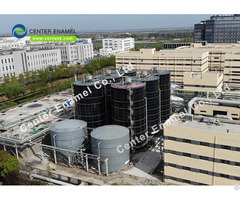 Bolted Steel Potable Water Storage Tanks With Aluminum Alloy Trough Deck Roofs