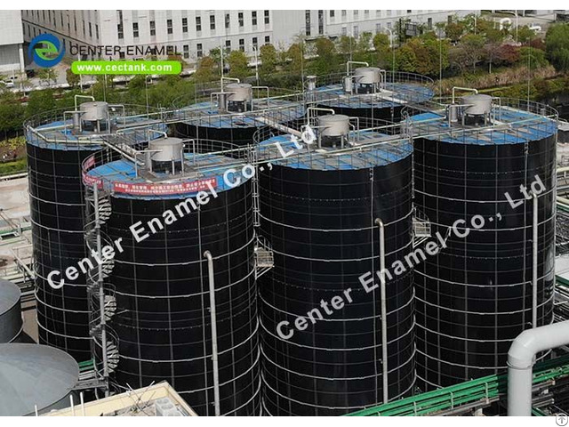 Superior Corrosion Resistance Glass Fused Steel Tanks For Water Storage