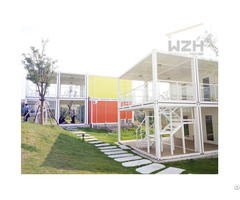 Low Cost Interior Design Office Solar Power Prefab Flat Pack Container Home House