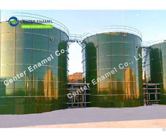 Blue Anaerobic Digester Tank With Double Membrane