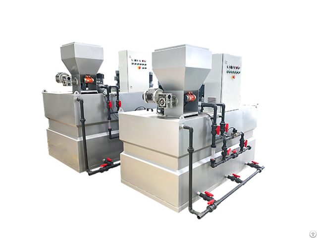 Wastewater Treatment Machine Automatic Polymer Preparation System In China