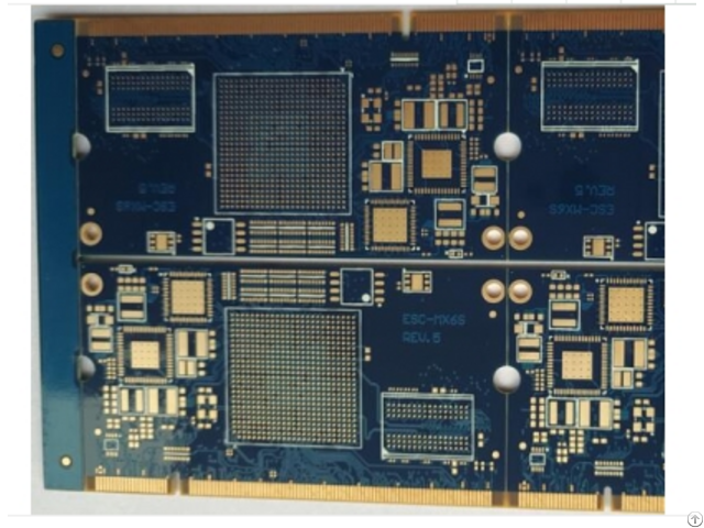 Rigid 10 Layers Gold Fingers Au32u Pcb