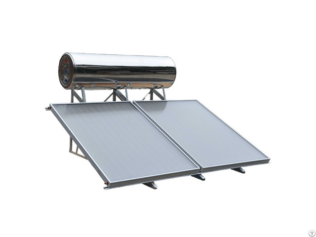 Flat Plate Thermosyphon Integrating Solar Hot Water Heater