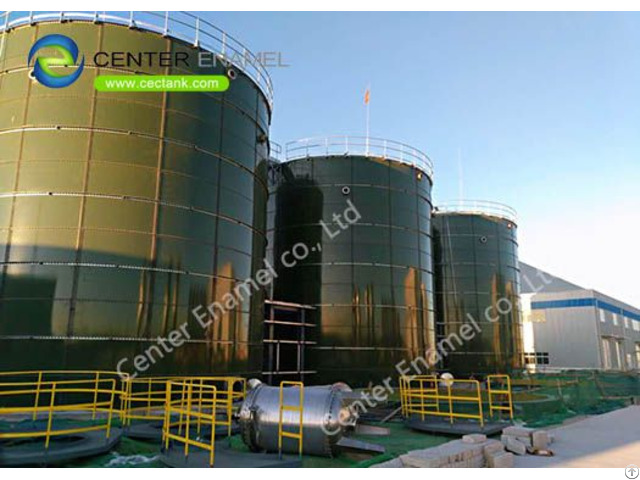 Water Storage Tanks For Waste To Energy Technologies With Enamel Roof