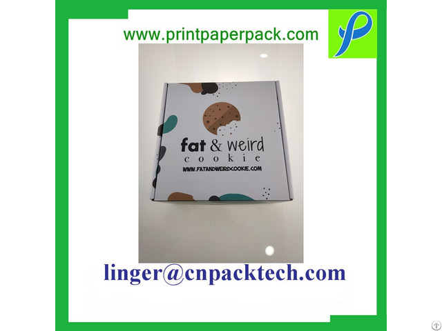 Wholesale And Custom Printing Paper Packaging Box For Cookie