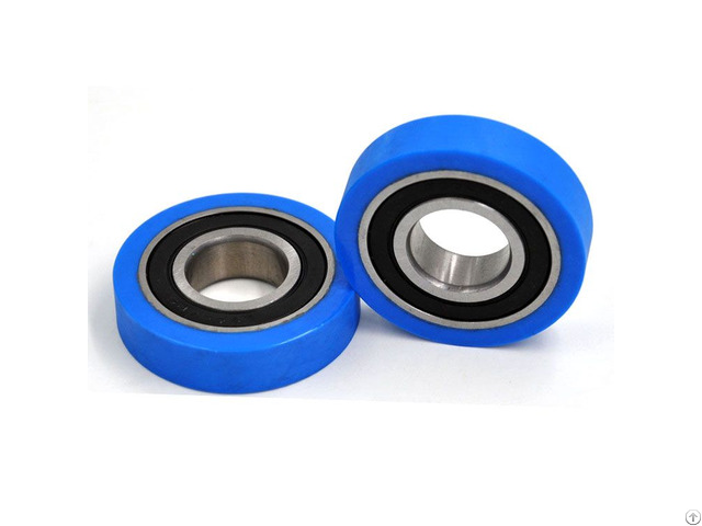 Pu600450 12 Pu Roller Bearing For Inspection Machines 20x50x12mm