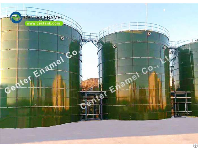 Gfs Tanks Enamel Steel Tank In Water Treatment And Engineering Sewage