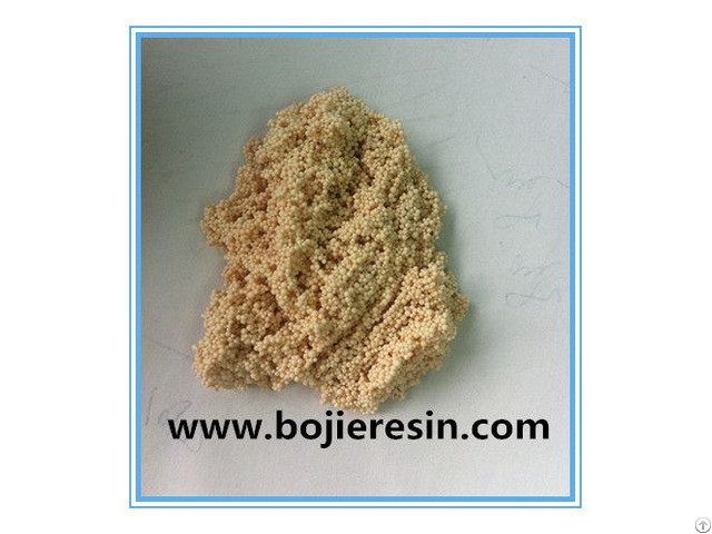 Fluorine Removal Ion Exchange Resin