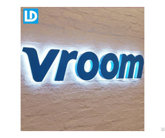 Backlit Channel Letters Illuminated Outdoor Commercial Sign