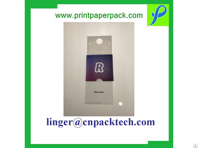 Custom Credit Vip Member Card Cardboard Box Container