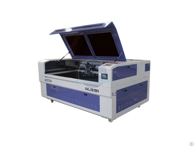 Co2 Laser Metal And Nonmetal Cutting Machine Akj1610h 2
